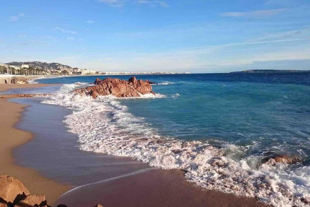 La Bocca, F1+cabine, Clim, Mer A 5min Pieds Apartamento Cannes